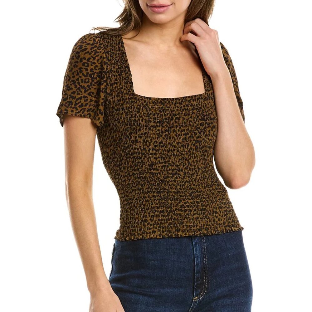 saltwater luxe Copper Burke Top/NWT/Small